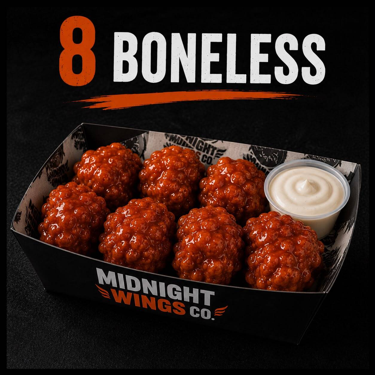 BONELESS 8 PIEZAS