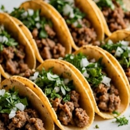 Cinco tacos de suadero