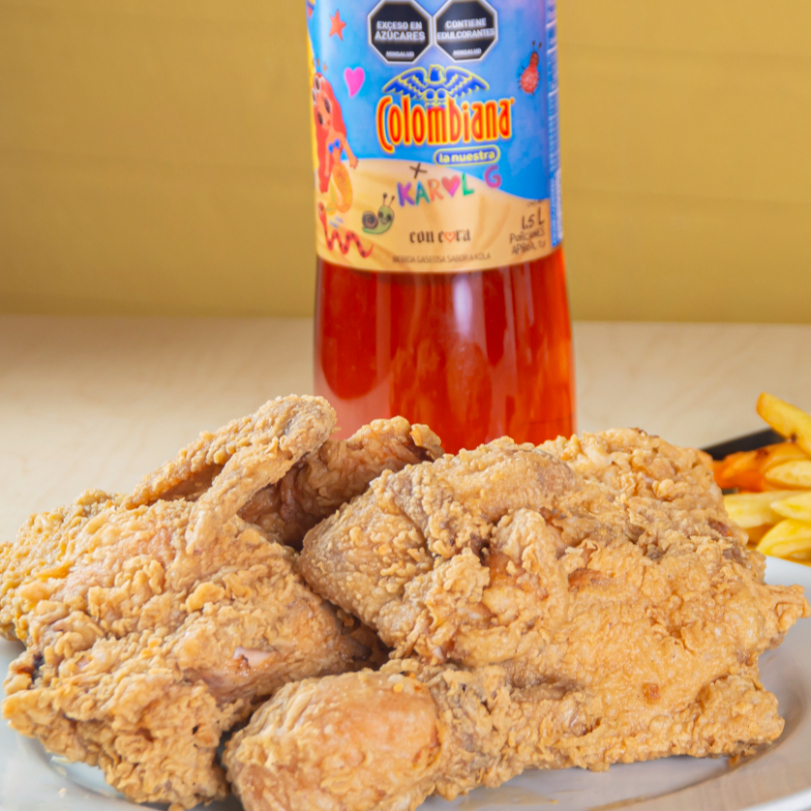 Combo Pollo Broasted ( 3 presas)