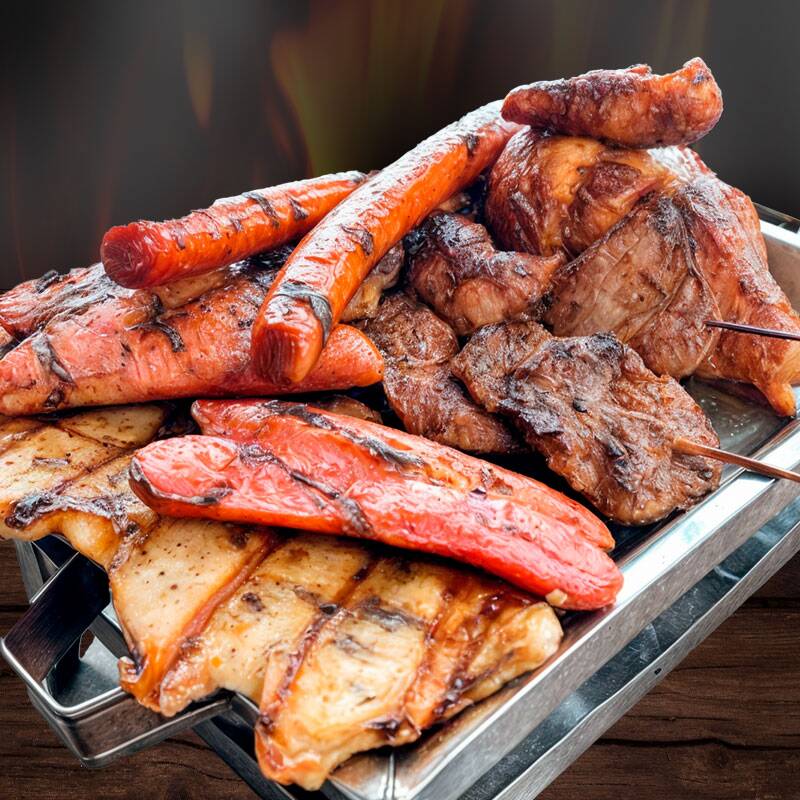 Parrilla para 2