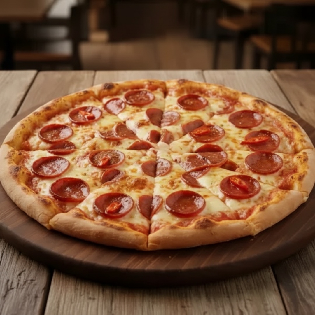 Pizza de Calabresa Tamanho Grande