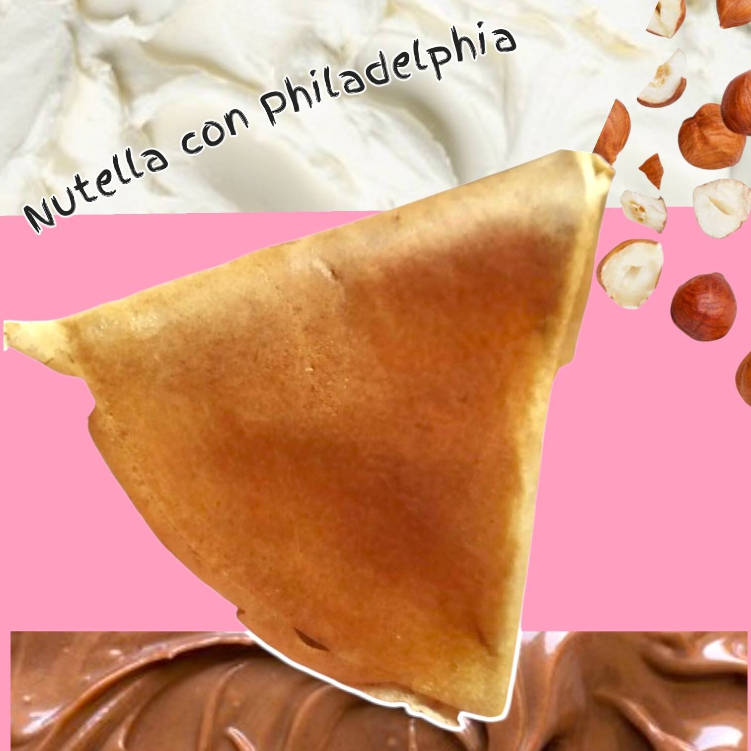 Crepa NUTELLA con Philadelphia