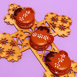 Macarrón de café de olla