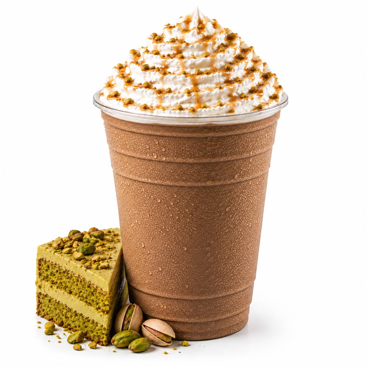 COFFEE & CREAMY PISTACHIO FRAPPÉ