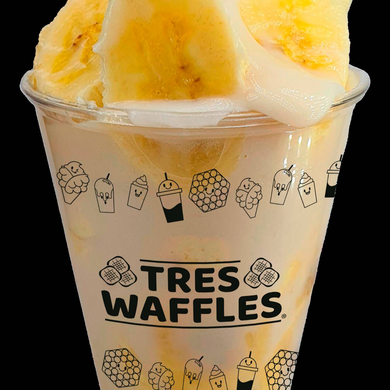 Plátano con Crema