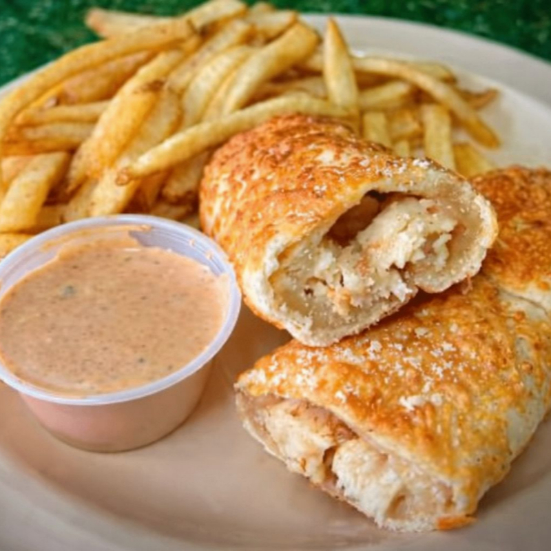 🍗🥖🧀🥓 Combo Chicken Bake con Papas o ensalada