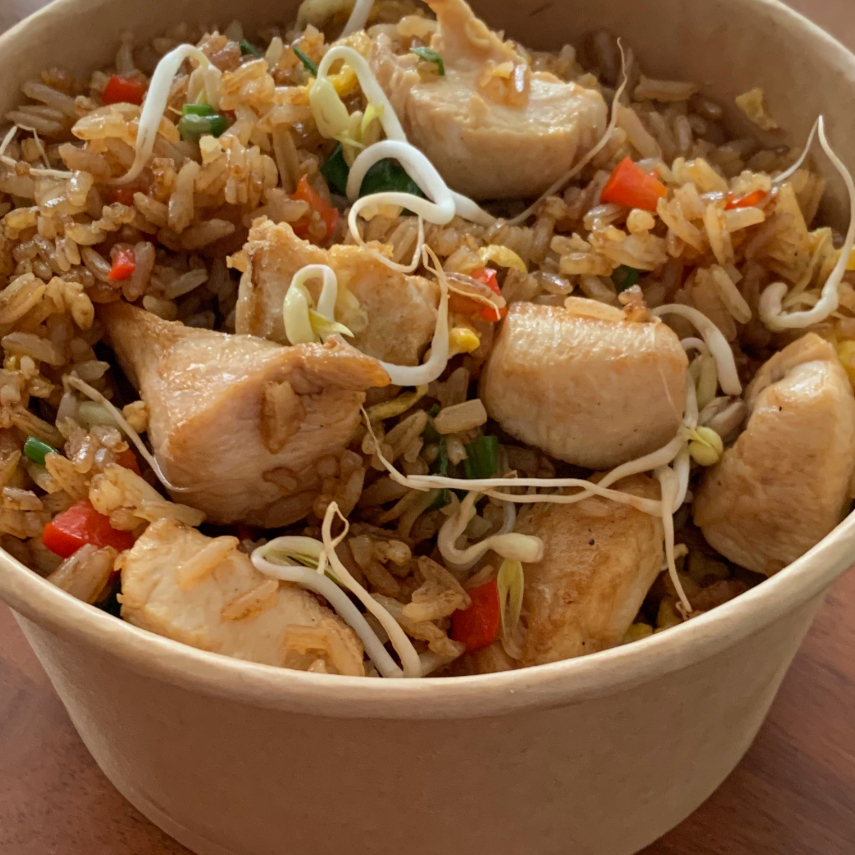 Arroz Chaufa con Pollo
