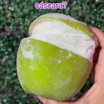 Cáscara Helado Manzana Verde