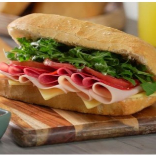 Chapata de Jamon y Queso