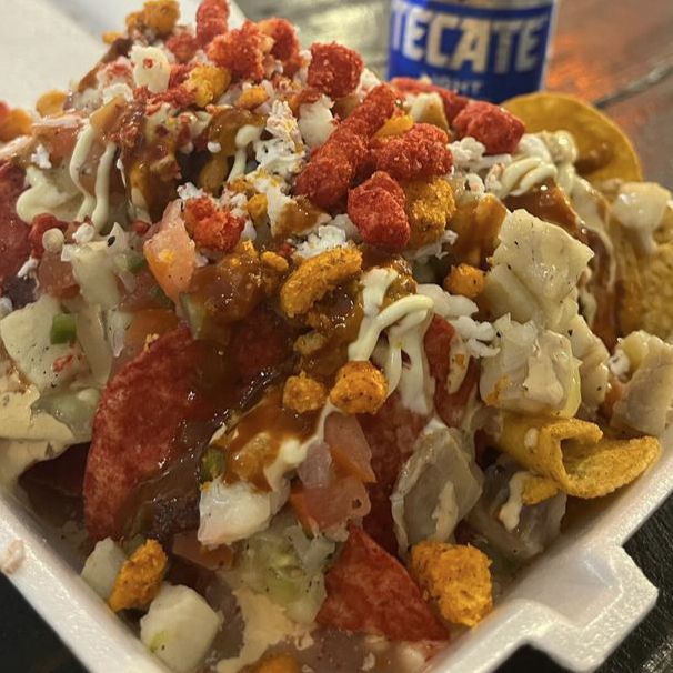 Tostitos con Ceviche