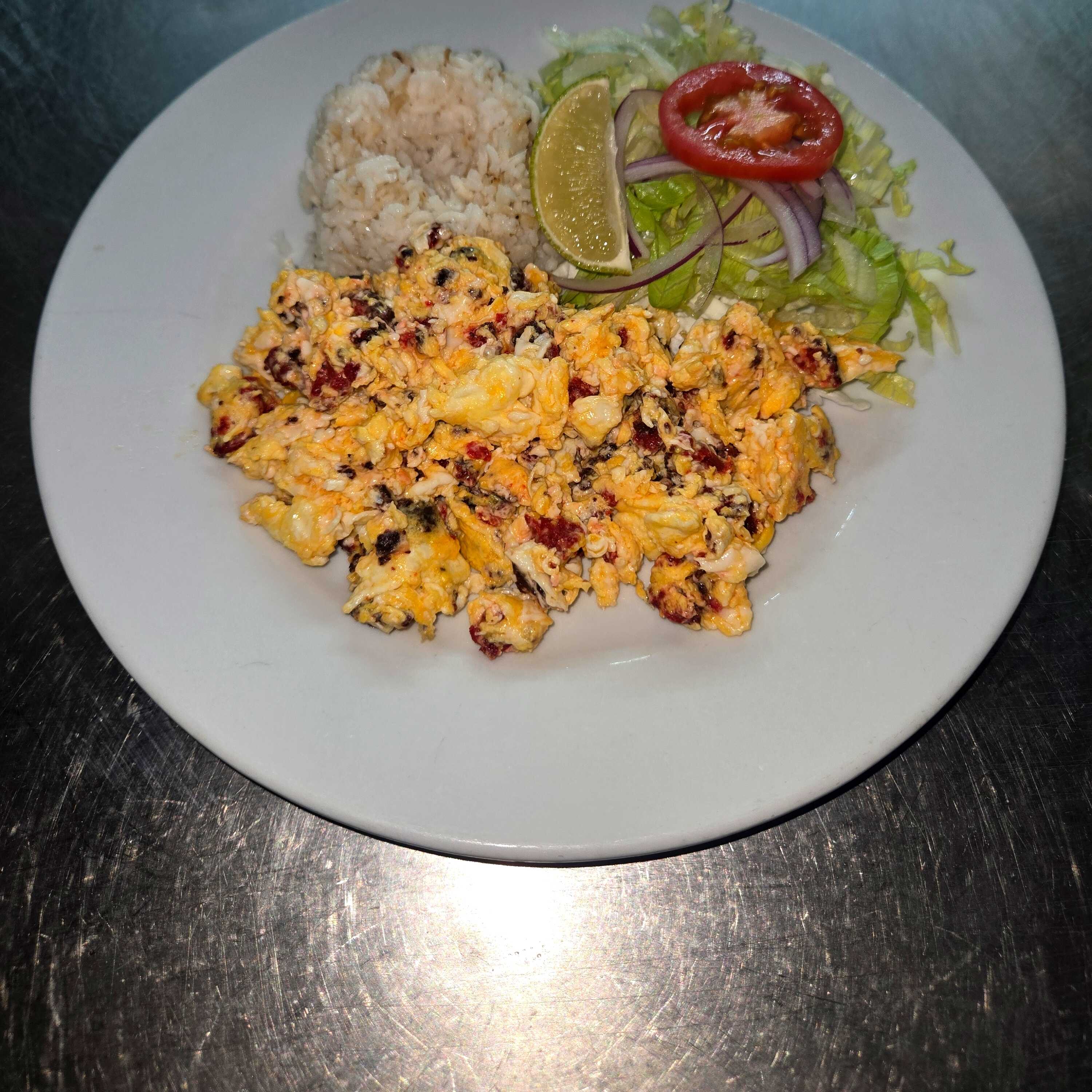 Huevos con Chorizo