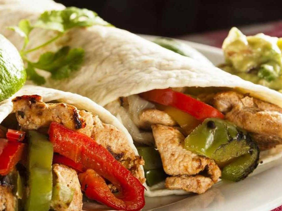 Taco de Pimientos con Pollo