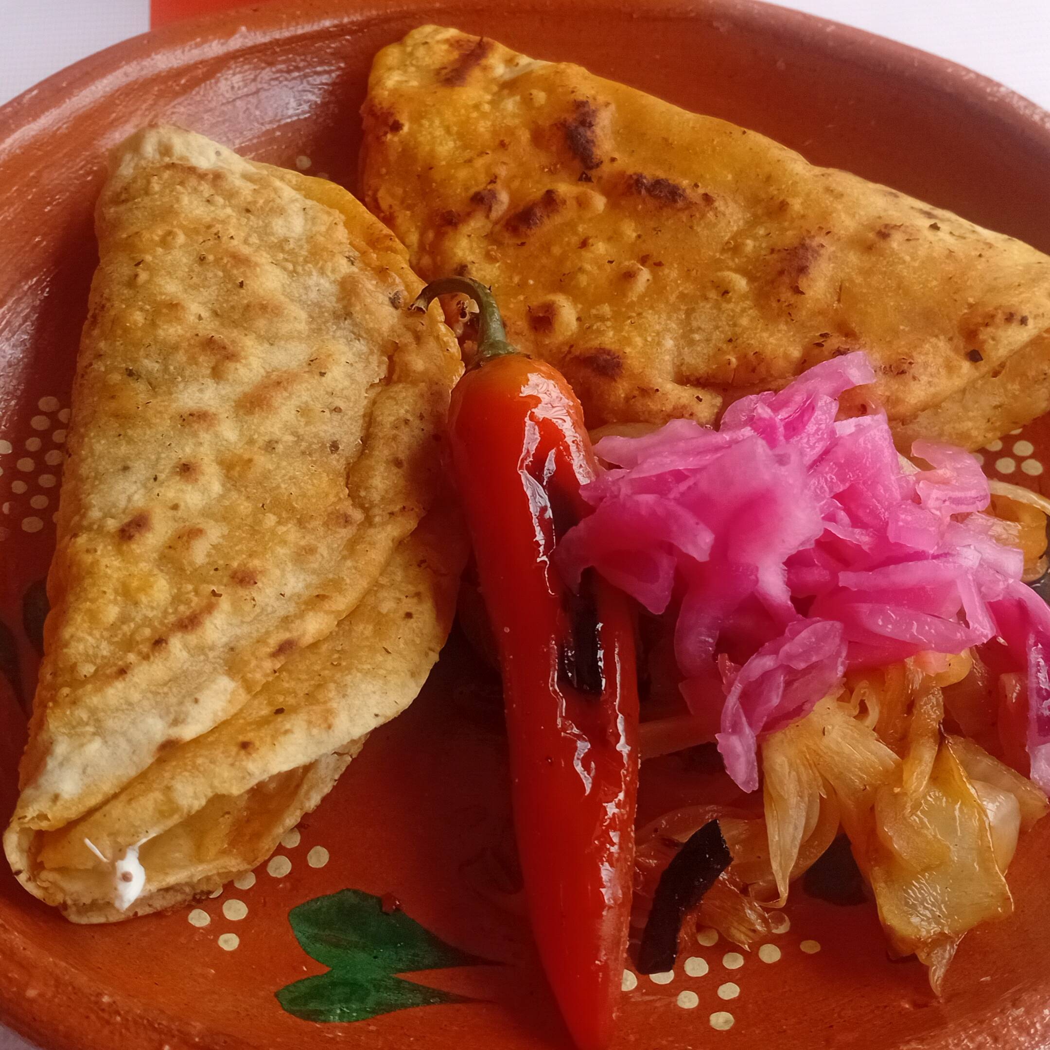 Taco de birria con tortilla de maiz