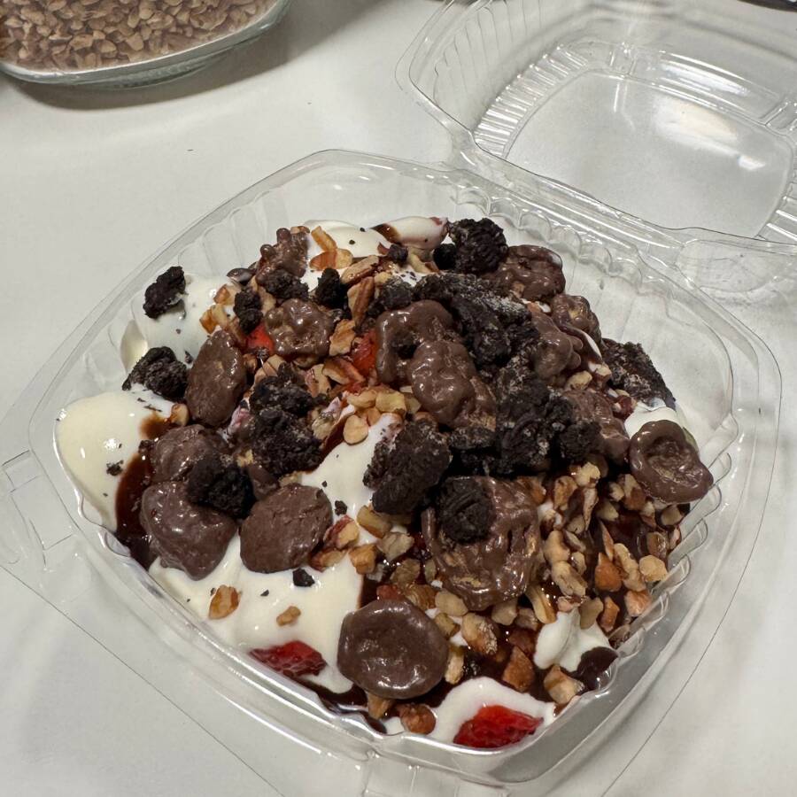 Uvas con Crema