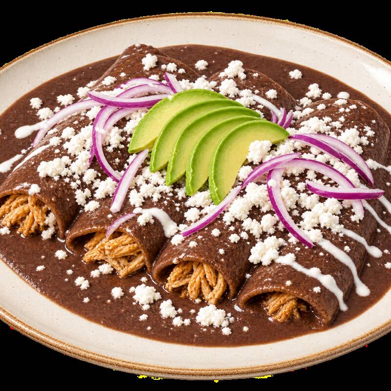 Enfrijoladas