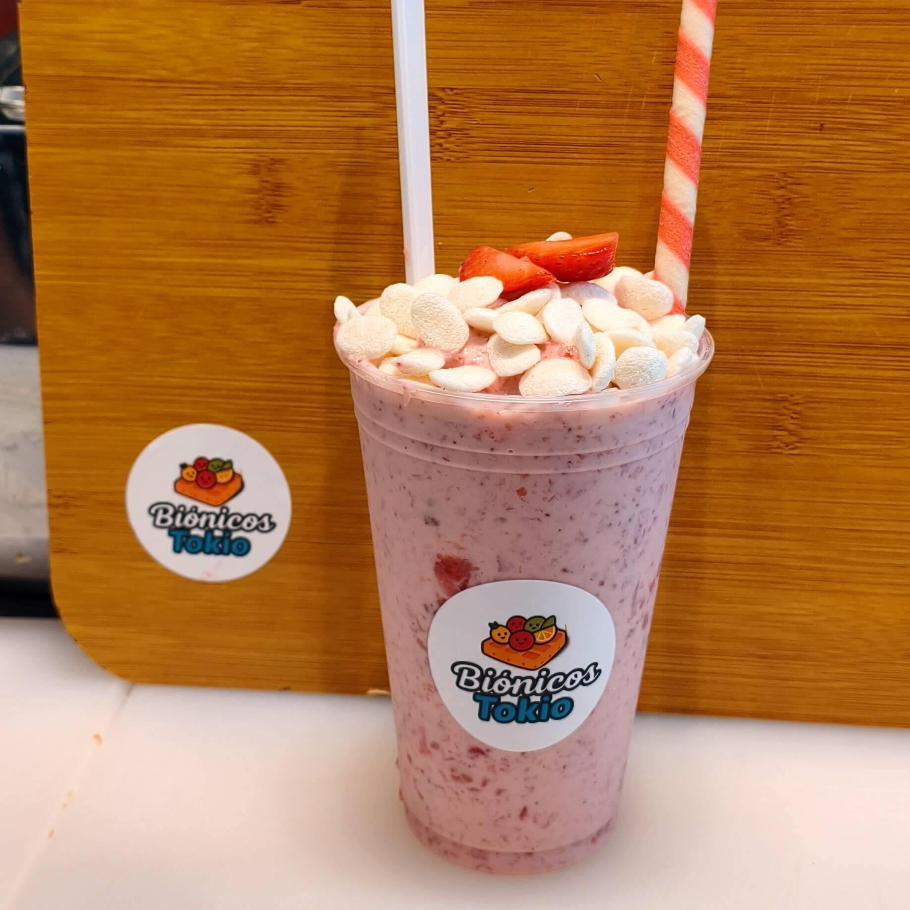 FRESAS CON CREMA GRANDES