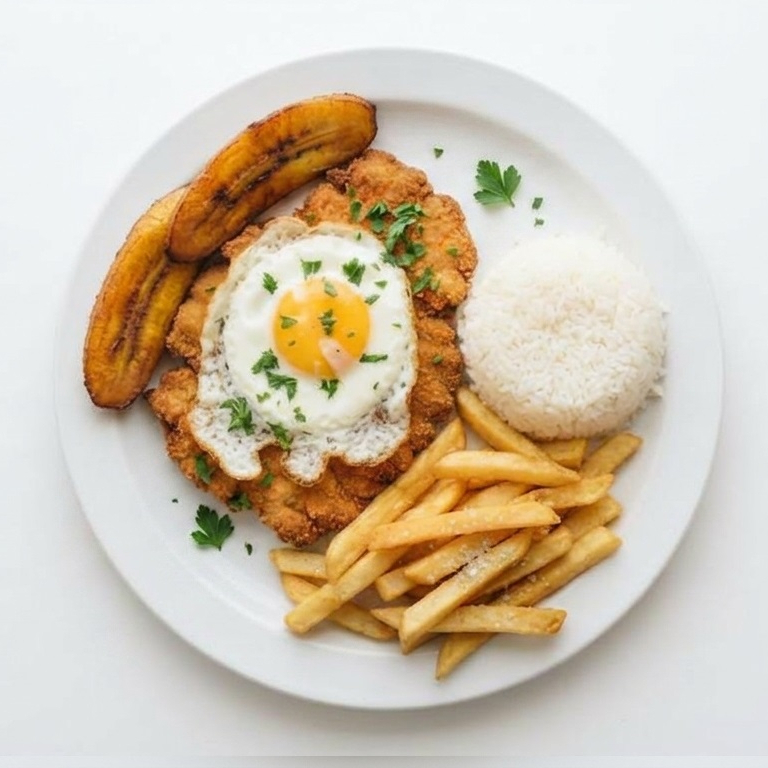 Milanesa a Lo Pobre