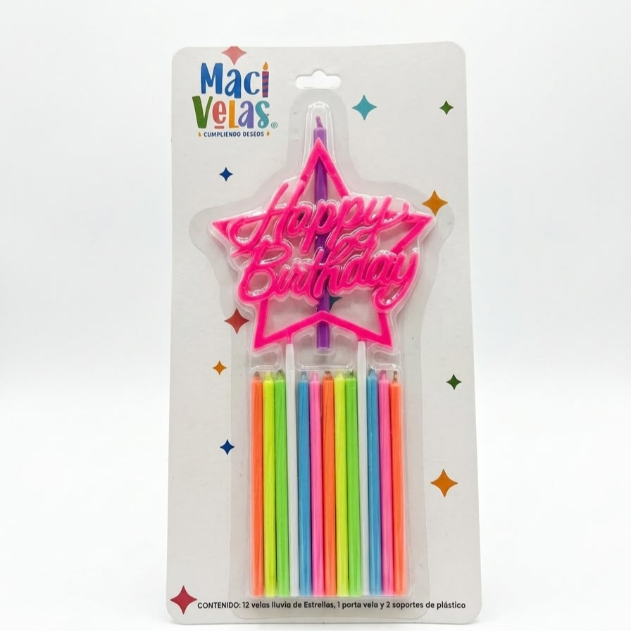 Vela de Happy Bithday