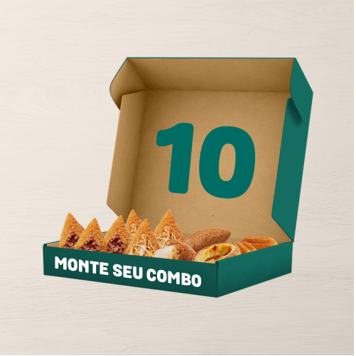Monte Seu Combo 10 Itens: escolha seus 10 favoritos e crie seu combo personalizado.