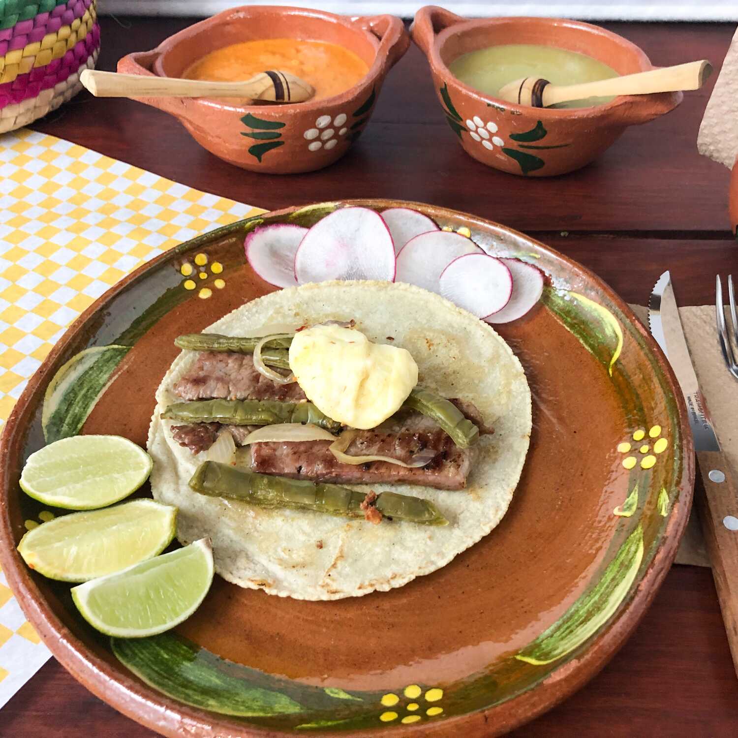 Taco de Arrachera