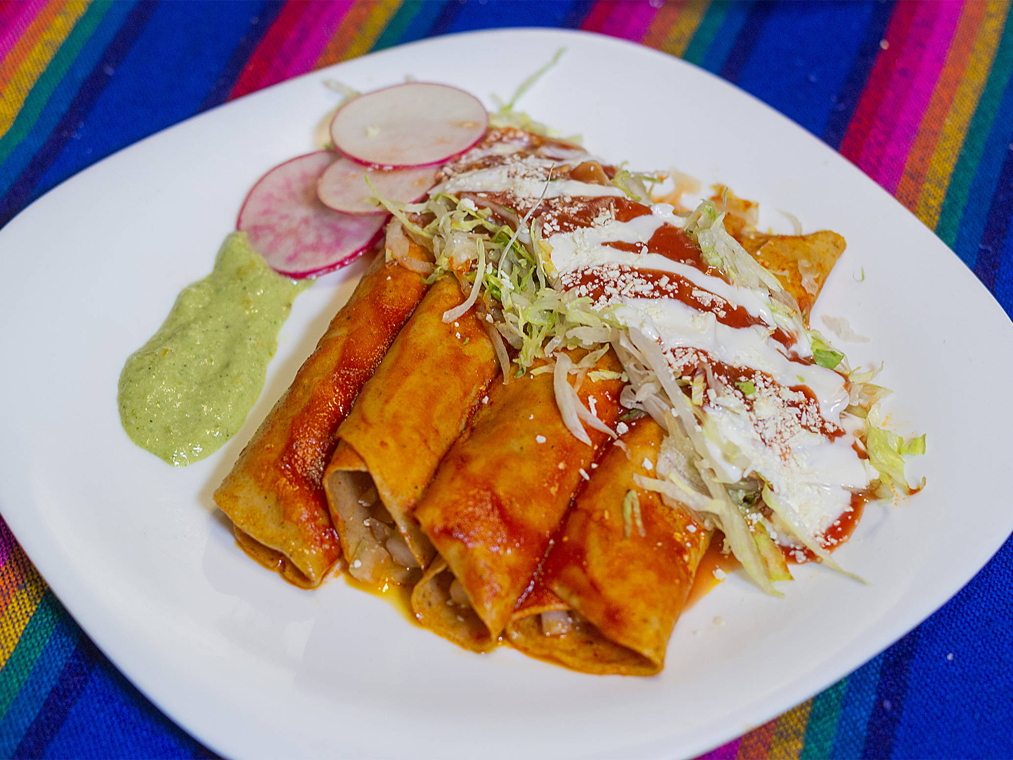 Orden Enchiladas Sencillas