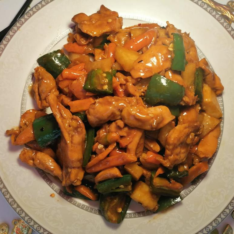 Pollo Picante C/Verduras