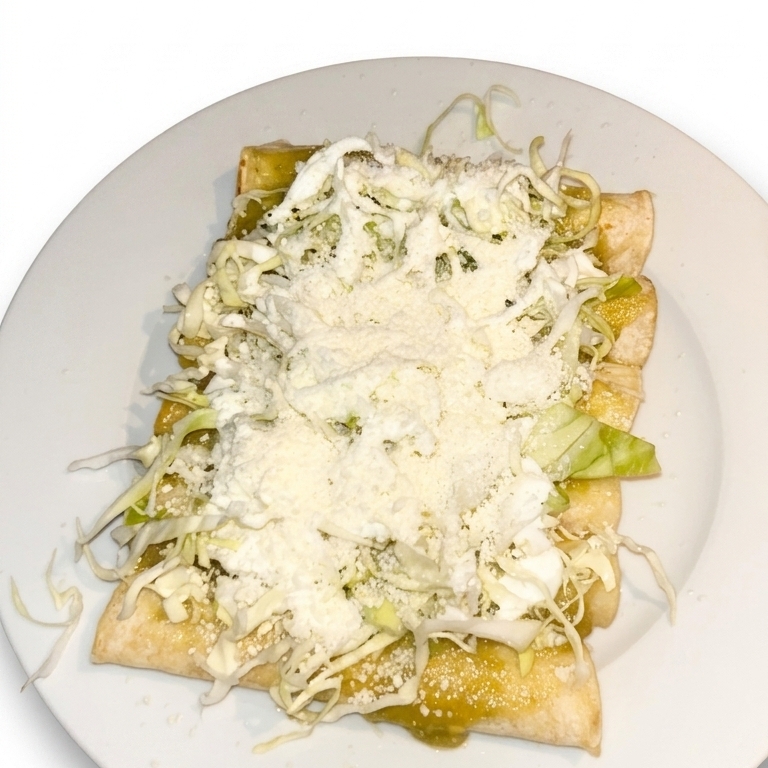 Tacos Dorados de Pollo