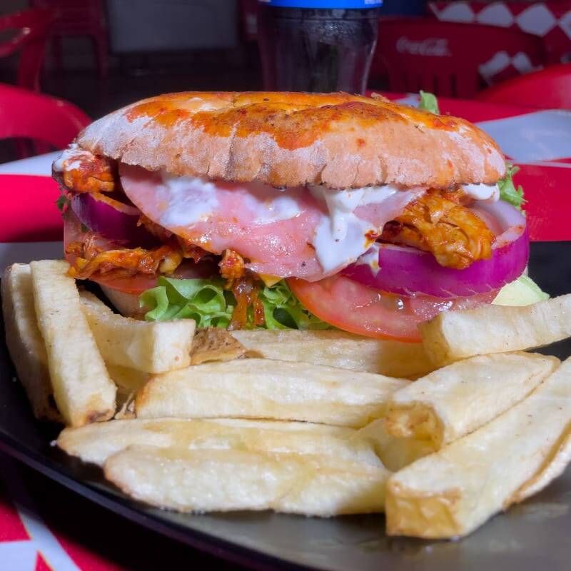 Torta Personal de Pierna con Papas y Queso DiDi
