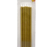 Vela Escarchada Paquete X6 UND