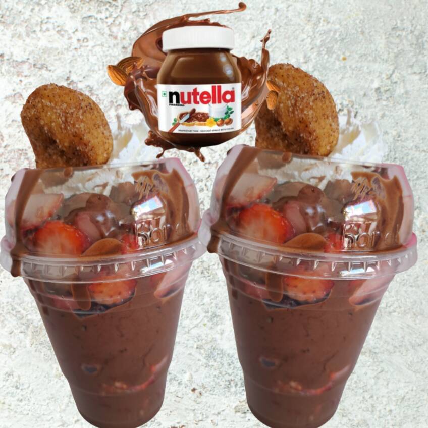 Combo Fresas con NUTELLA