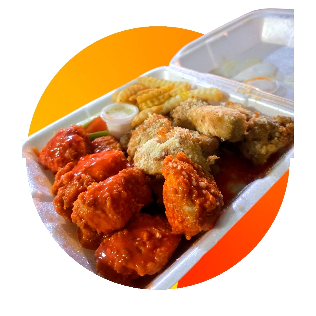 Boneless 10 BONELESS BUFFALO Y 10 PARMESANO