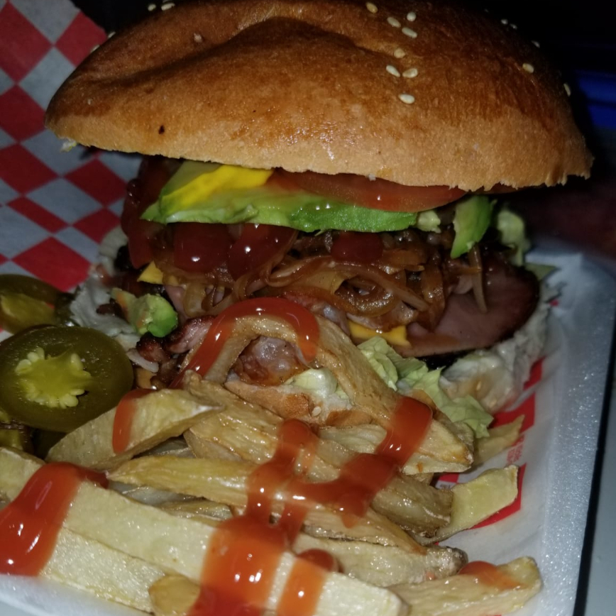 HAMBURGUESA TOCINO