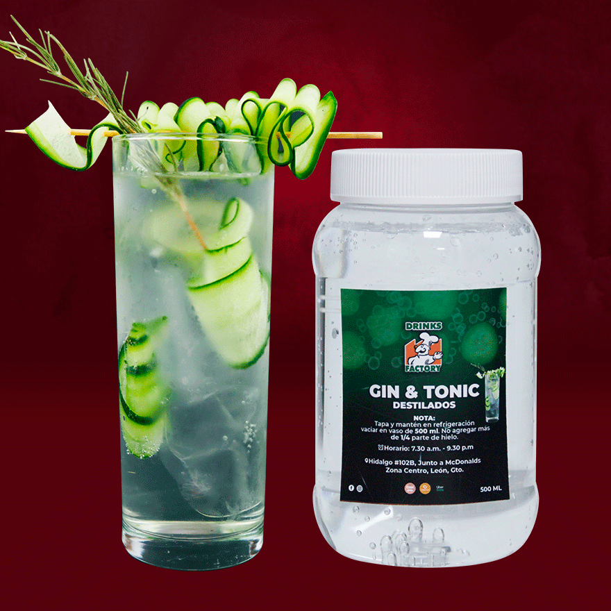 Gin & Tonic 500 ml