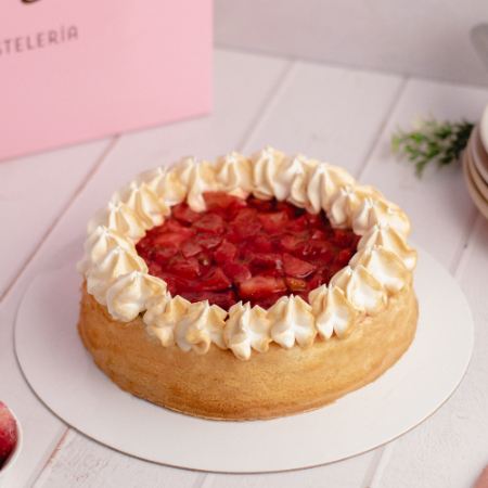 Cheesecake de Fresa (Tipo New York)