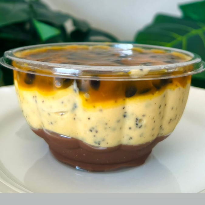 Brigadeiro de maracuja, brigadeiro tradicional, geleia de maracuja