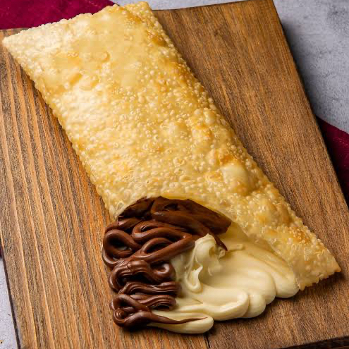 Chocolate branco e chocolate preto