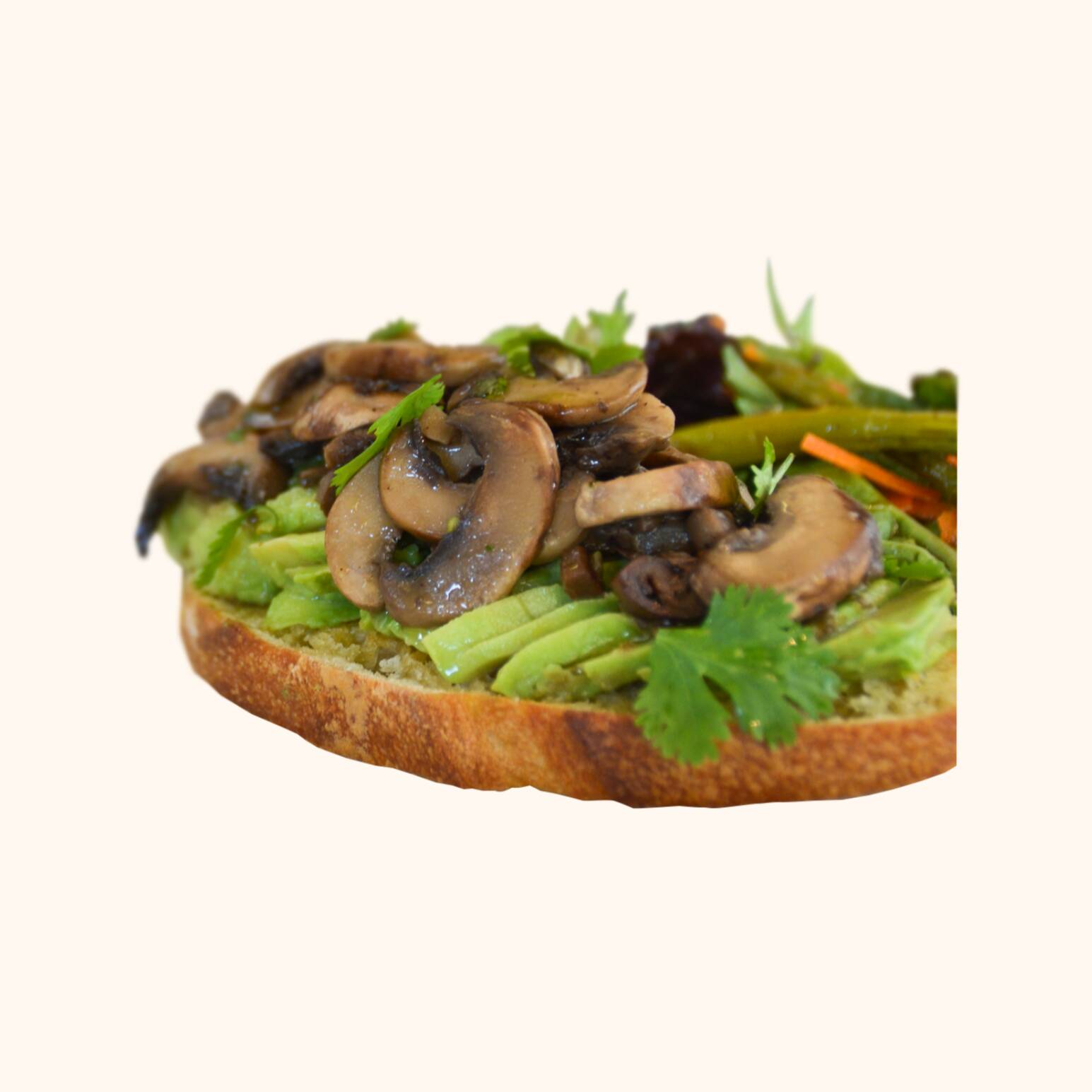 Avocado Toast de champiñon