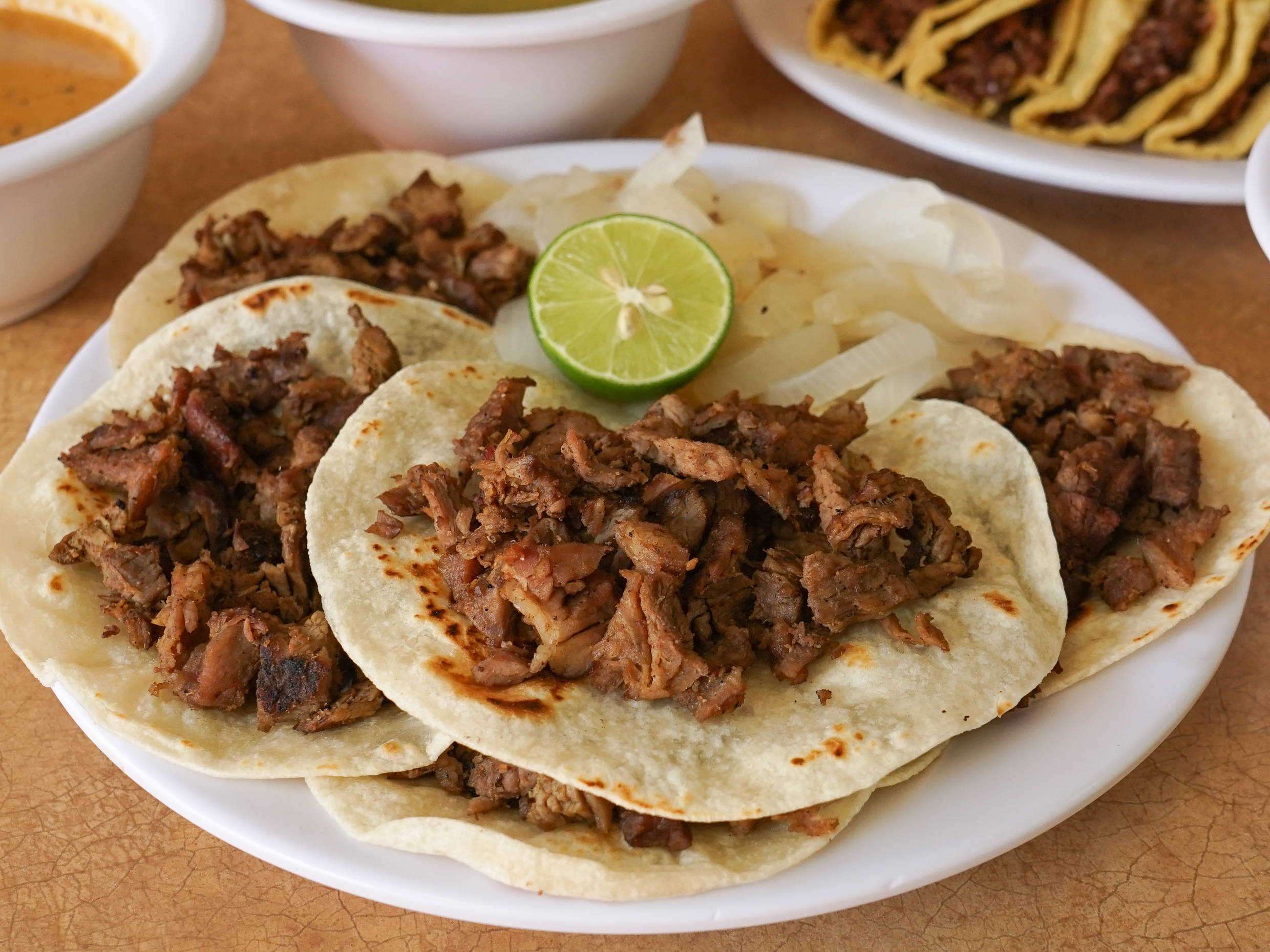 Orden de Tacos de Carne Asada