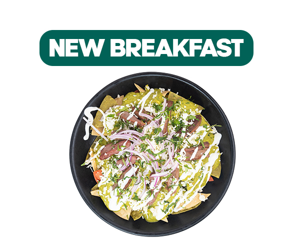 Green Tomatoes Spicy Chilaquiles