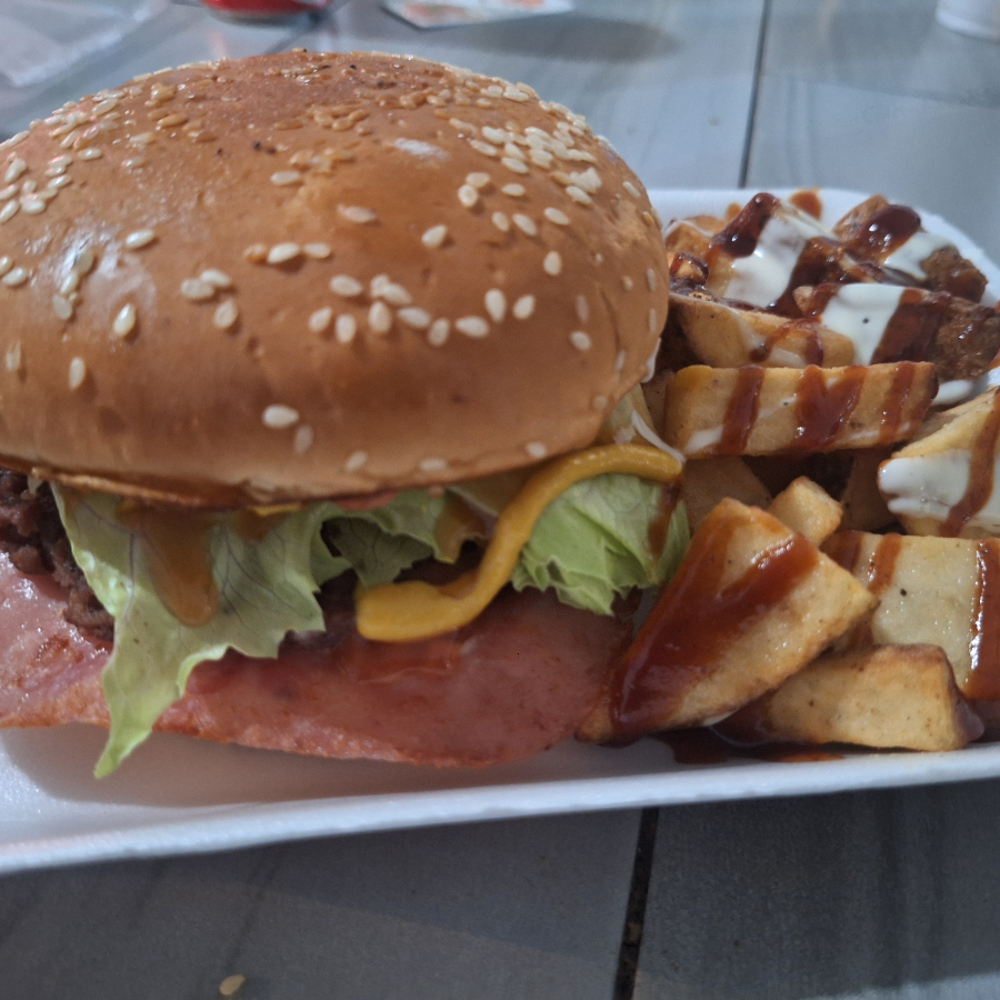 Hamburguesa C/Papas