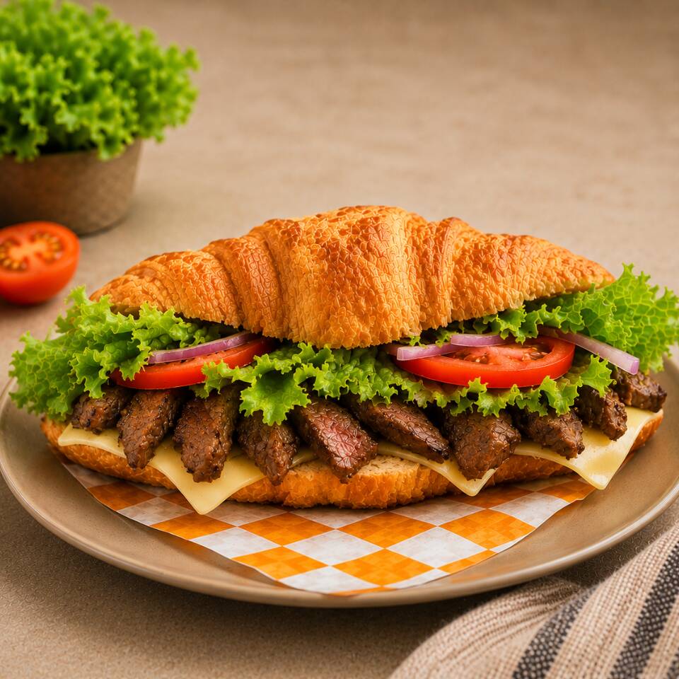 Croissant de Arrachera