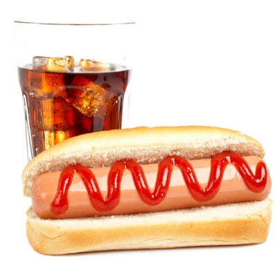 Hot Dog + Coca