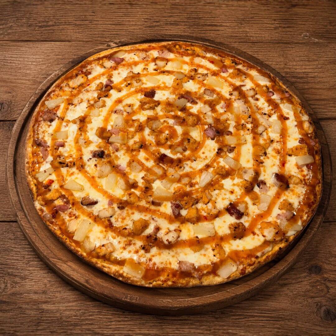 Pizza Pollo Hawaiano