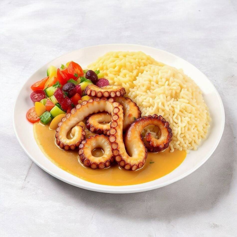 Pulpo a la mantequilla