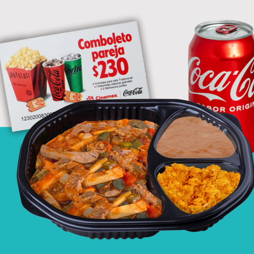 Combo Coca Cola - Comida + Cupón cine
