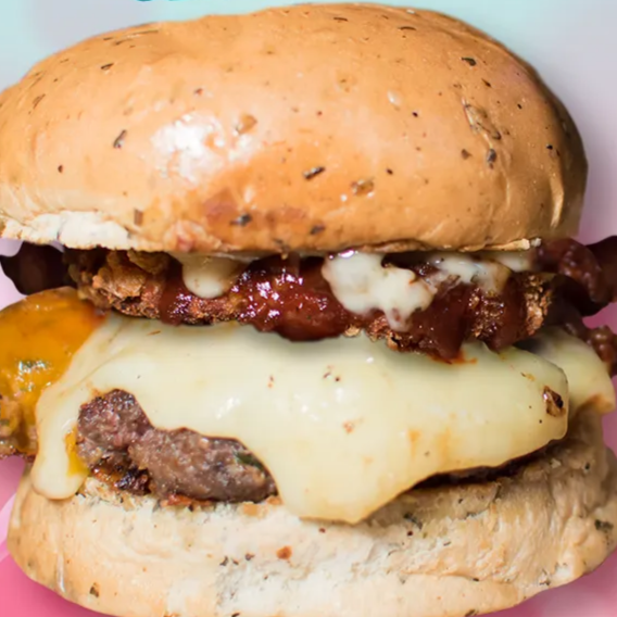 Bacon chesse burger