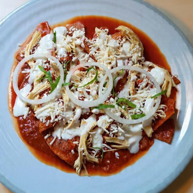 Chilaquiles Rojos
