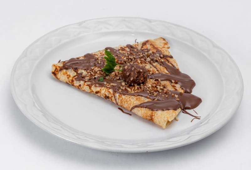 Crepa Ferrero con Nutella y Nuez