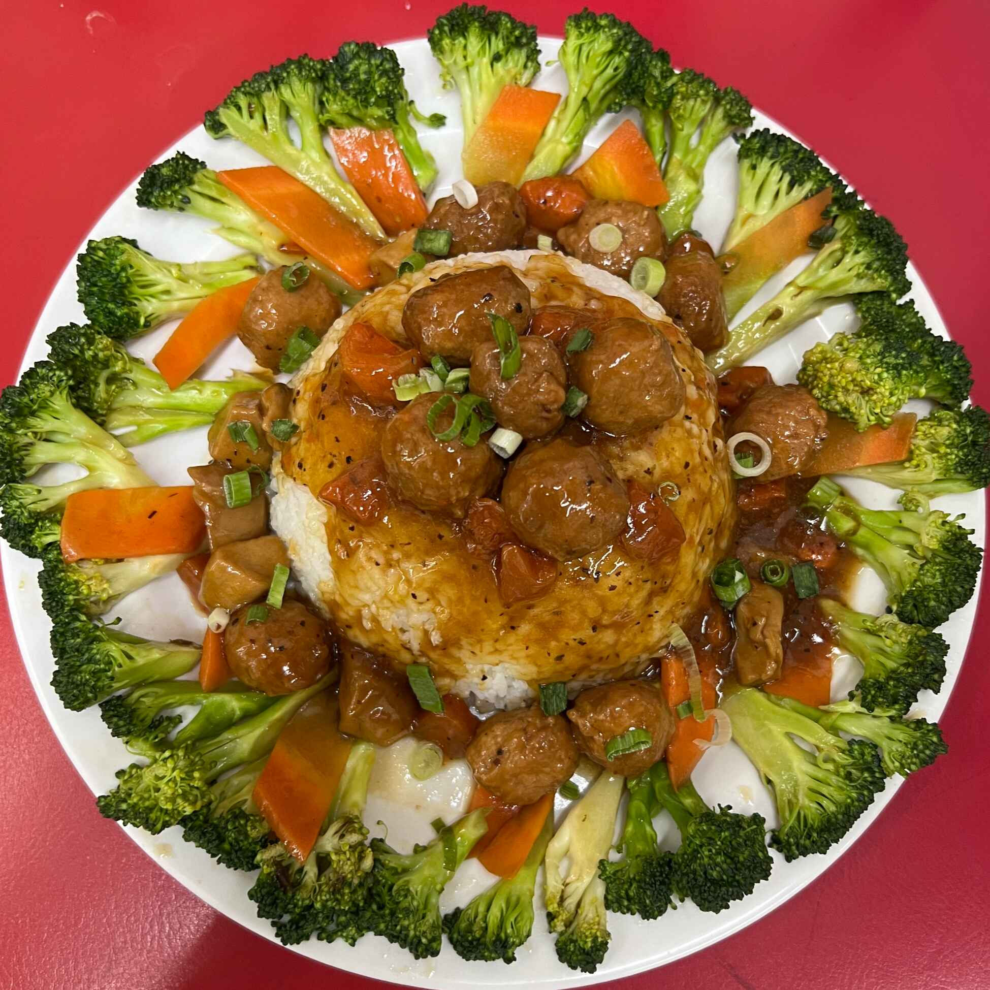 Lonche#1 Combinación de Albóndigas de Res