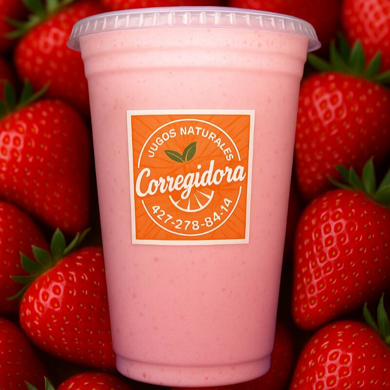 Licuado de Fresa